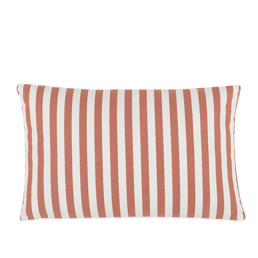 Cojín 40 x 60 - Red + Off White - Minicoton