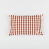 Cojín 40 x 60 - Red + Off White - Minicoton
