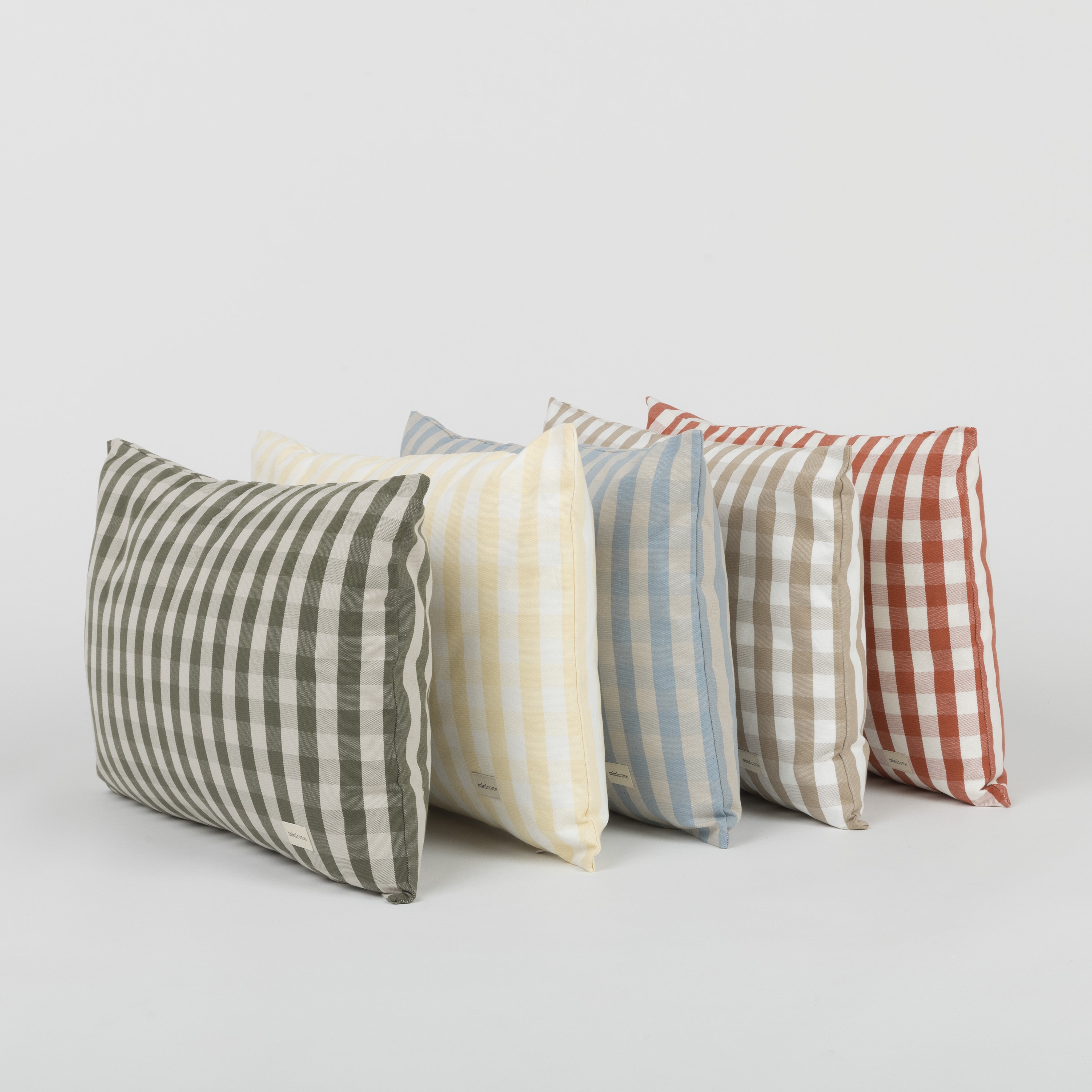 Cojín 40 x 60 - Red + Off White - Minicoton