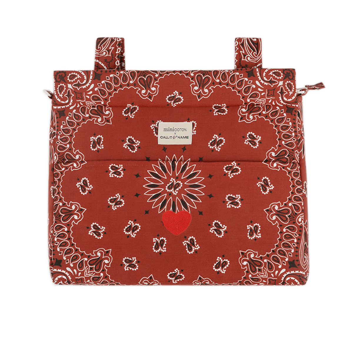 Bolsa Icon - Vintage Red - Minicoton