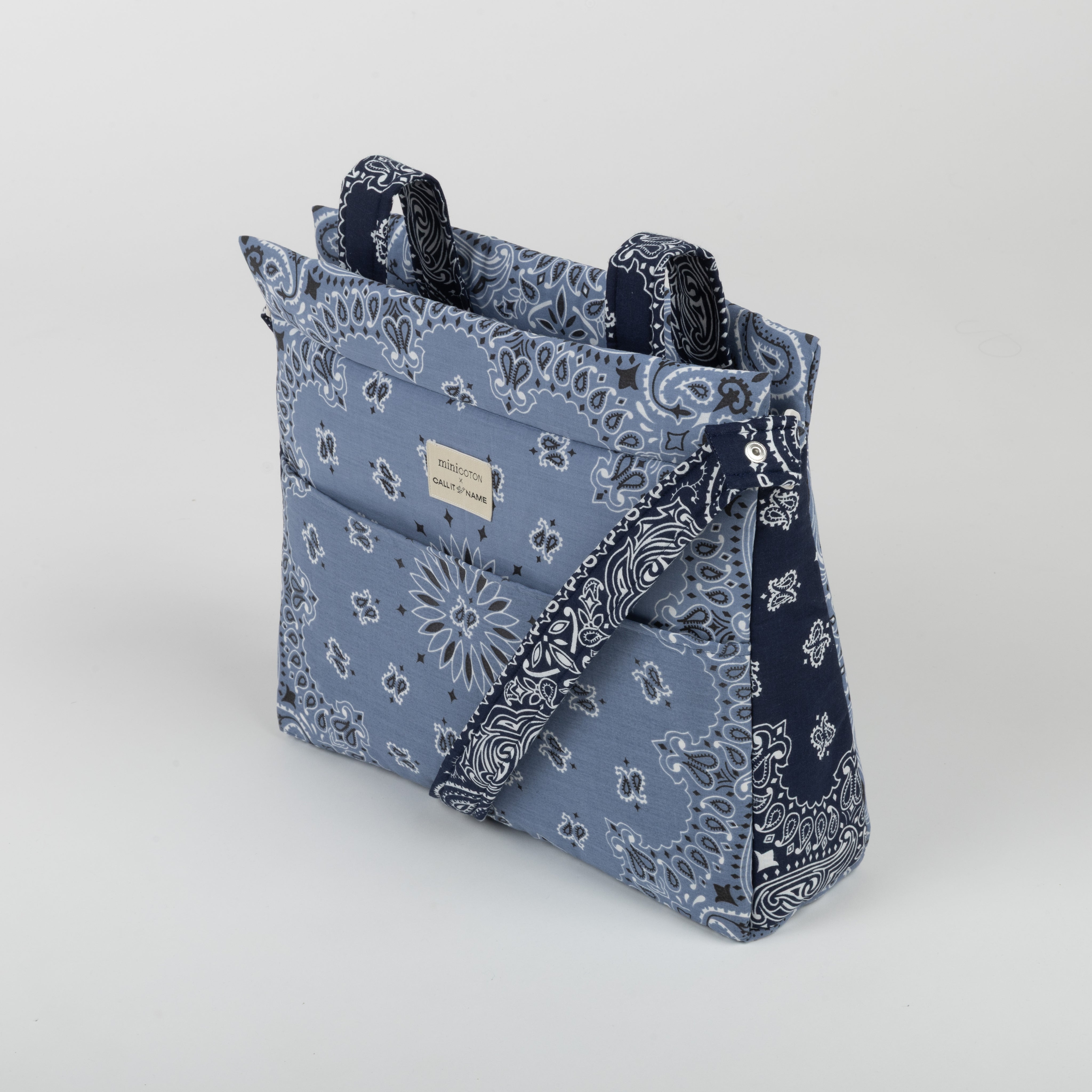 Bolsa Icon - Chambray / Navy - Minicoton