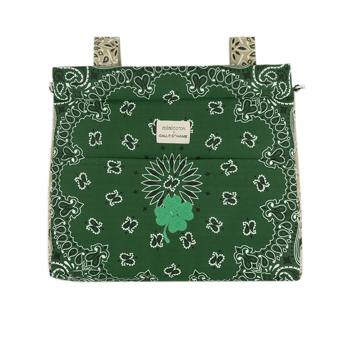Bolsa Icon - Weekend Green / Beige - Minicoton