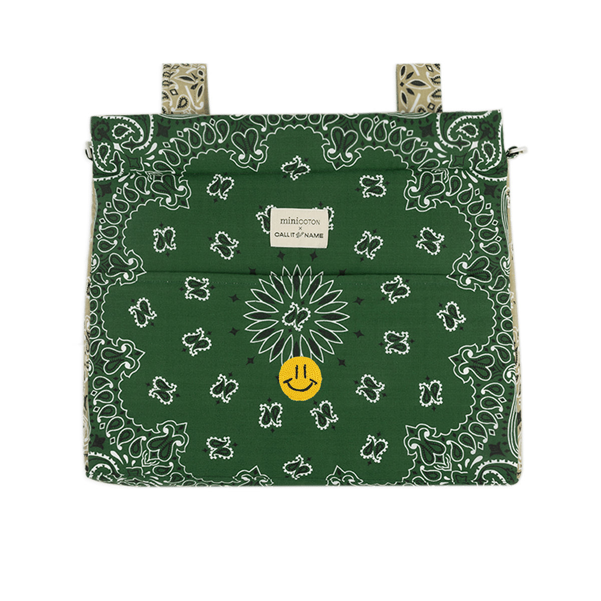 Bolsa Icon - Weekend Green / Beige - Minicoton