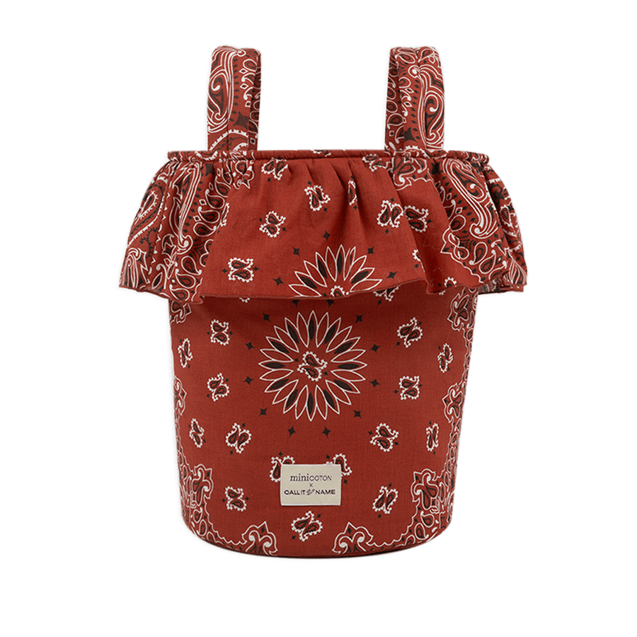 Basket - Vintage Red - Minicoton