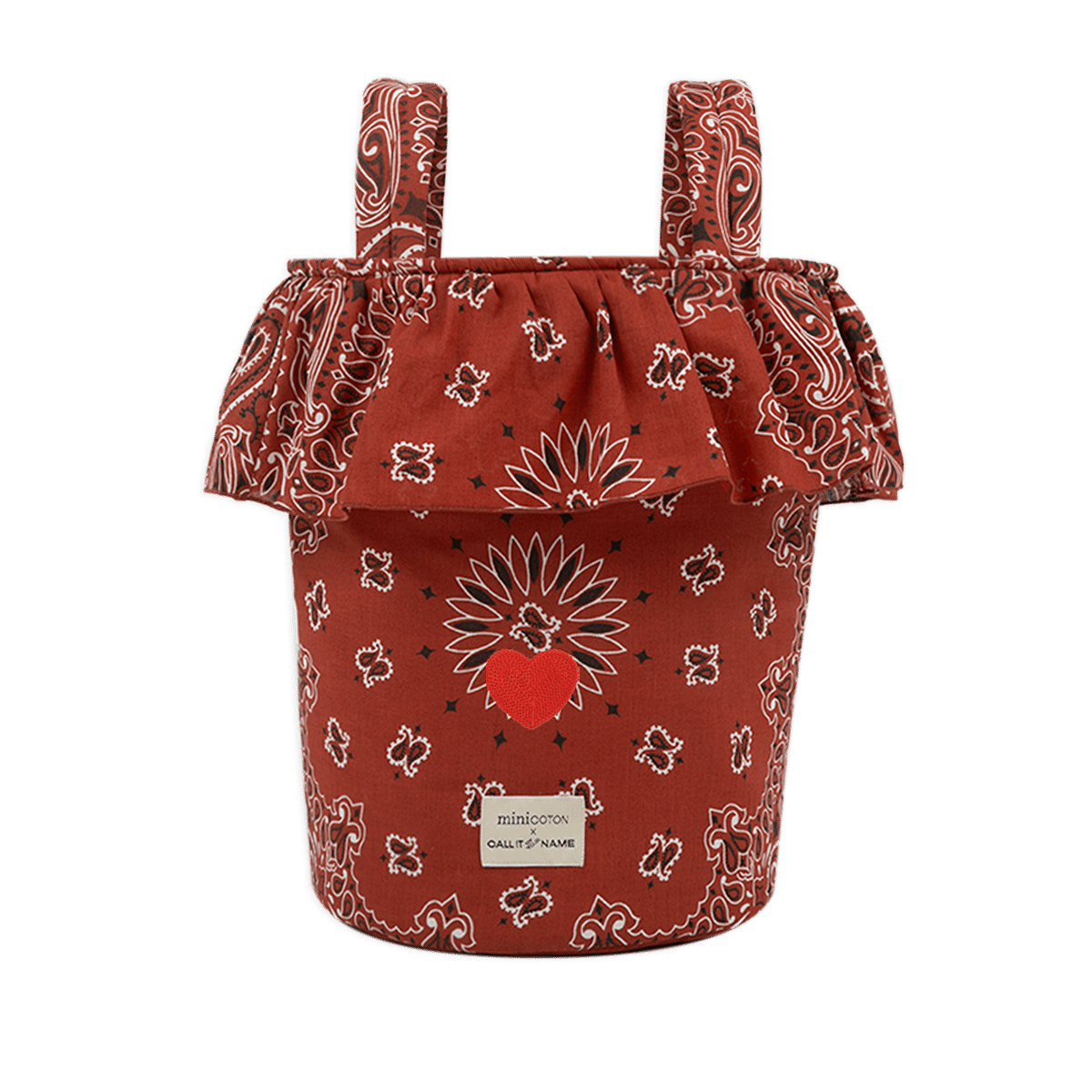 Basket - Vintage Red - Minicoton