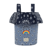Basket - Chambray / Navy - Minicoton