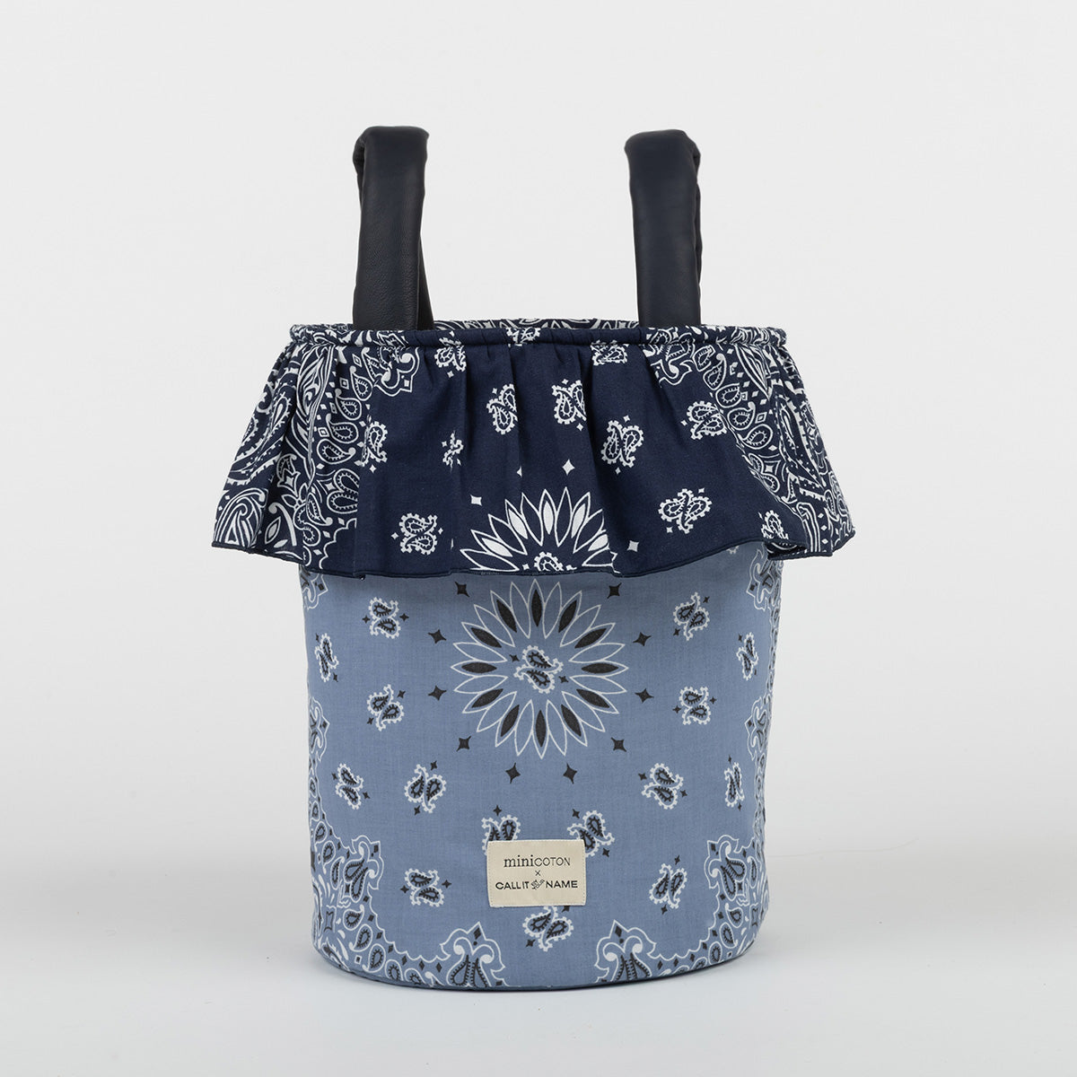 Basket - Chambray / Navy - Minicoton