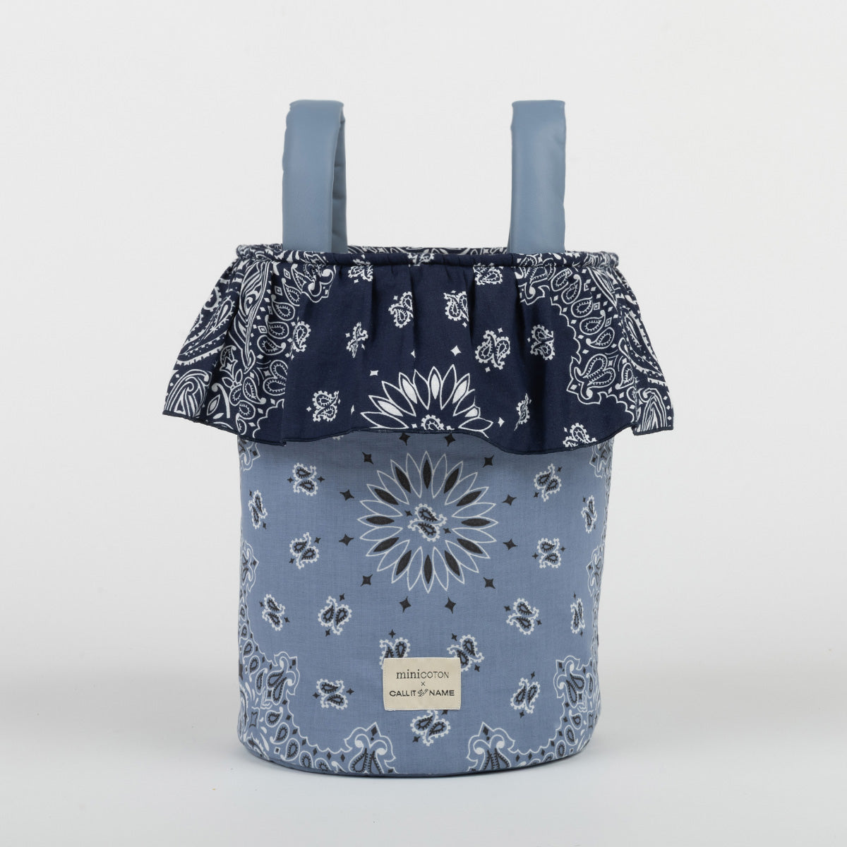 Basket - Chambray / Navy - Minicoton