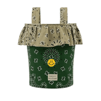 Basket - Weekend Green / Beige - Minicoton
