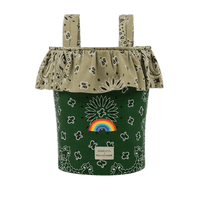 Basket - Weekend Green / Beige - Minicoton