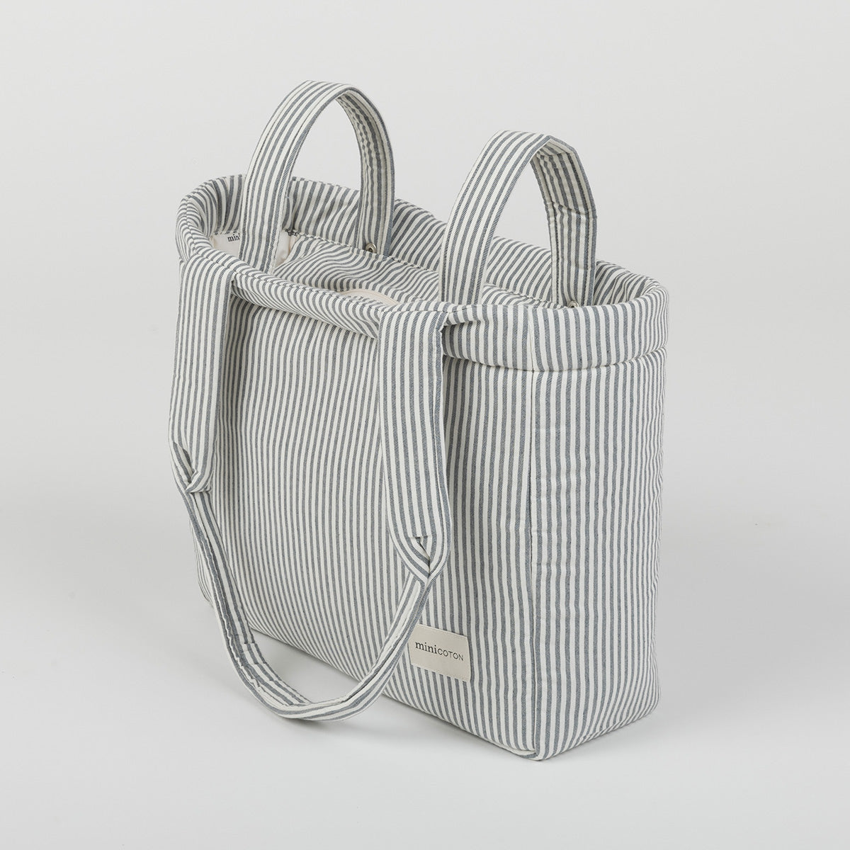 Bolsa Handle Oxford Denim - Minicoton