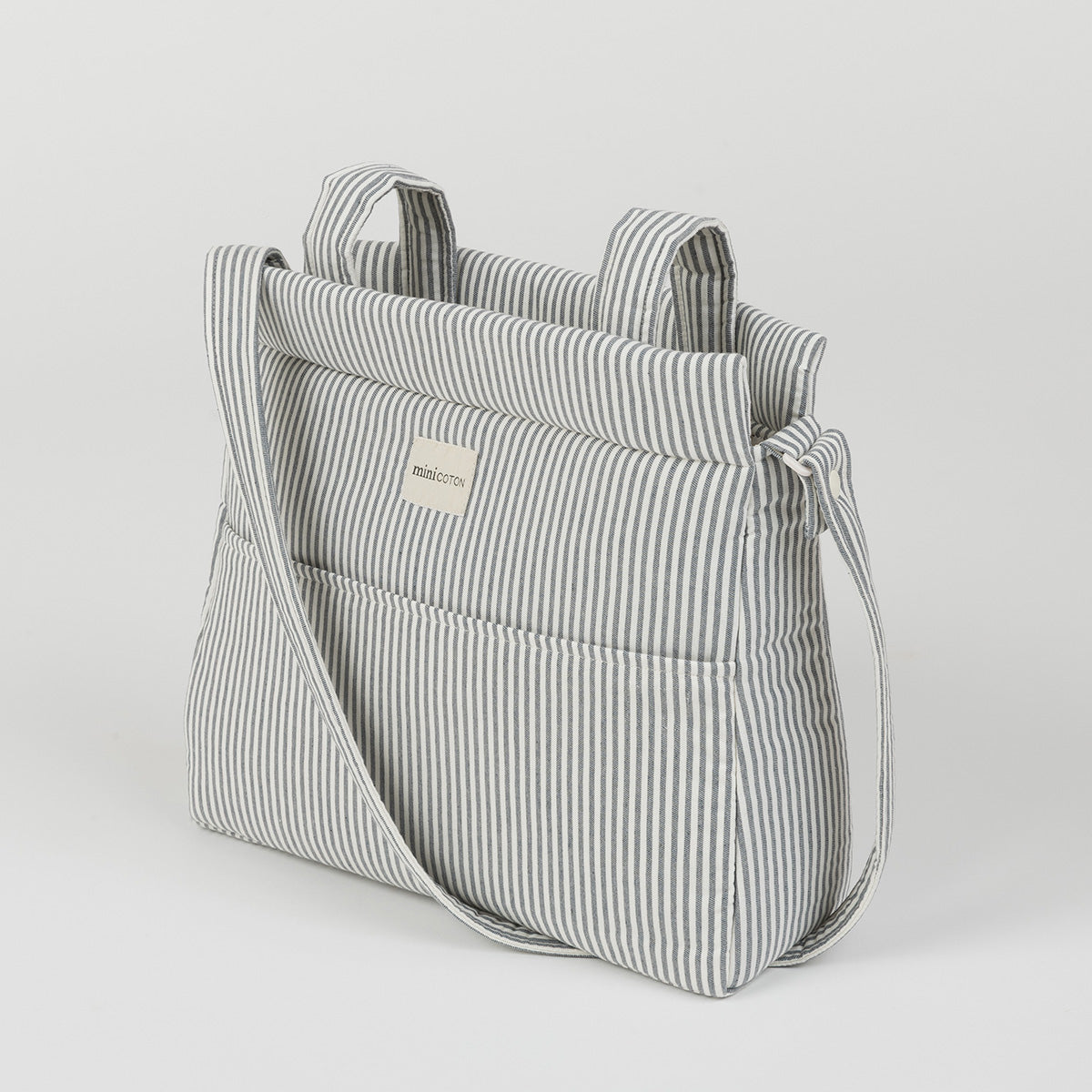 Bolsa Icon Oxford Denim - Minicoton