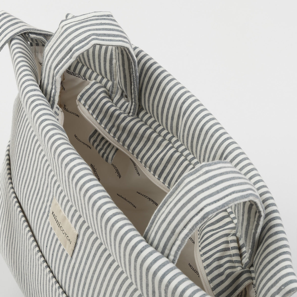 Bolsa Icon Oxford Denim - Minicoton