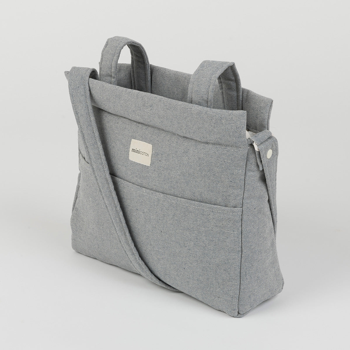 Bolsa Icon Denim - Minicoton