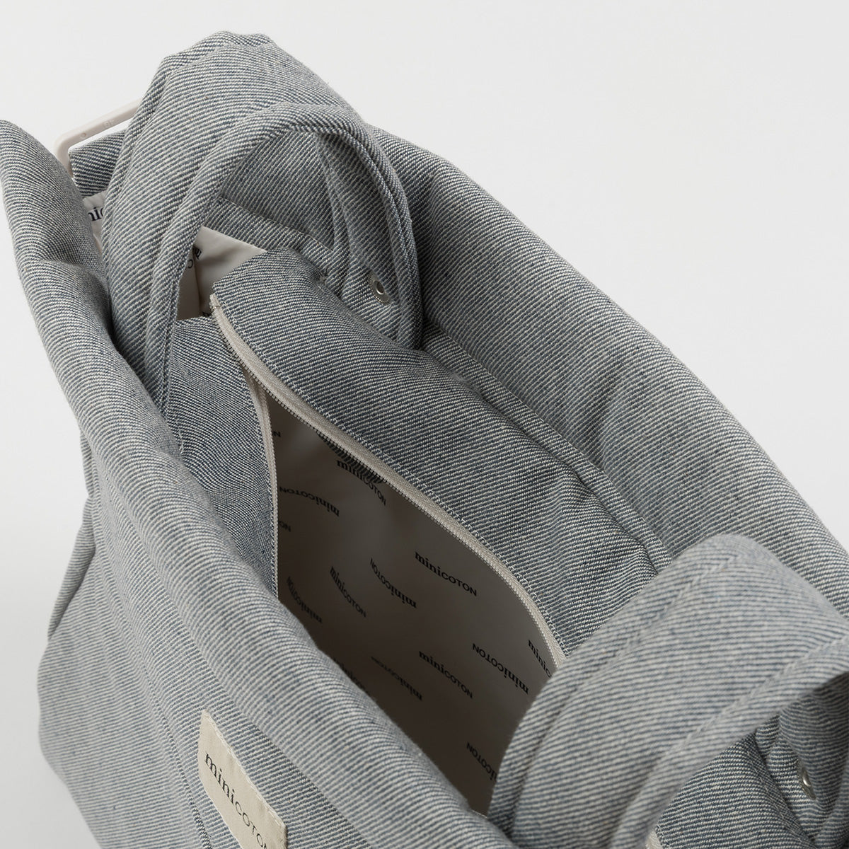 Bolsa Icon Denim - Minicoton