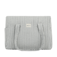 Bolsa Maternidad Oxford Denim - PRE ORDER - Minicoton