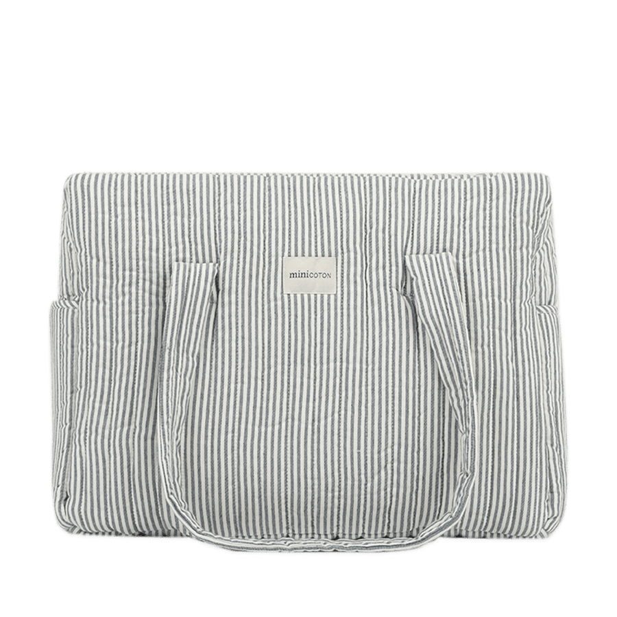 Bolsa Maternidad Oxford Denim - PRE ORDER - Minicoton
