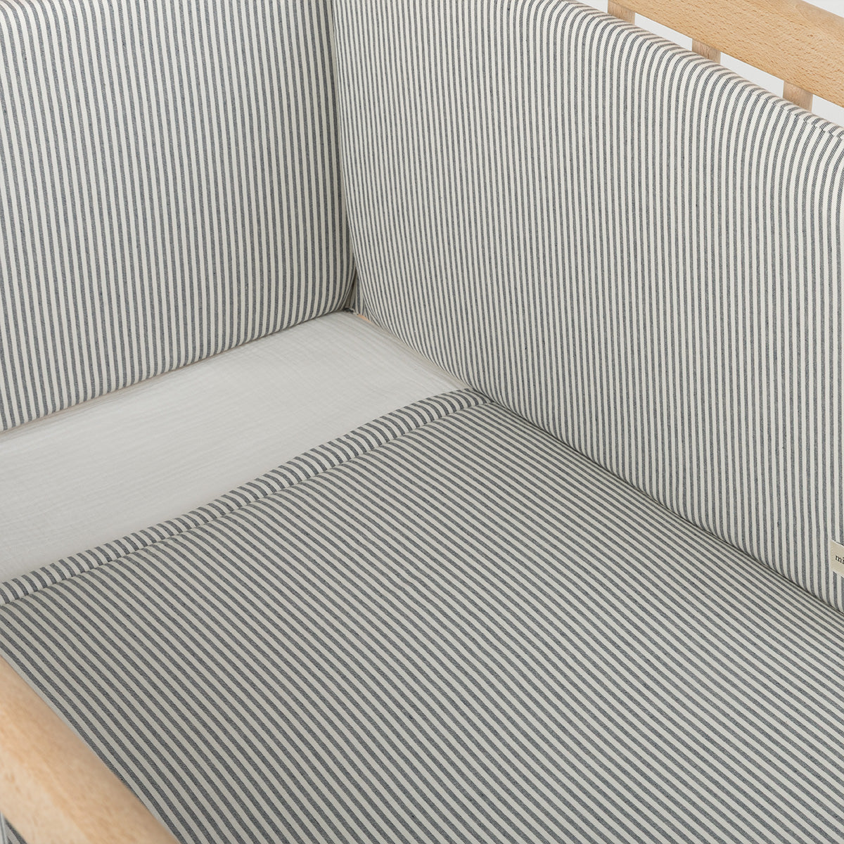 Colcha + Funda Almohada Oxford Denim - Minicoton