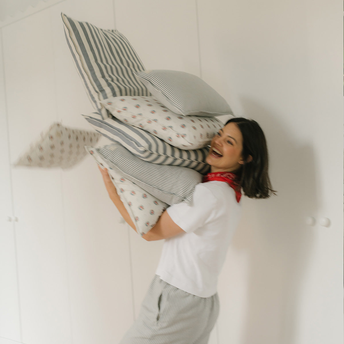 Cojín 50 x 60 Oxford Denim - Minicoton