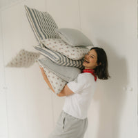Cojín 50 x 60 Oxford Denim - Minicoton