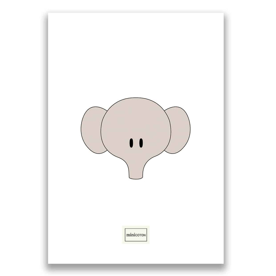 Lámina Elephant - Minicoton