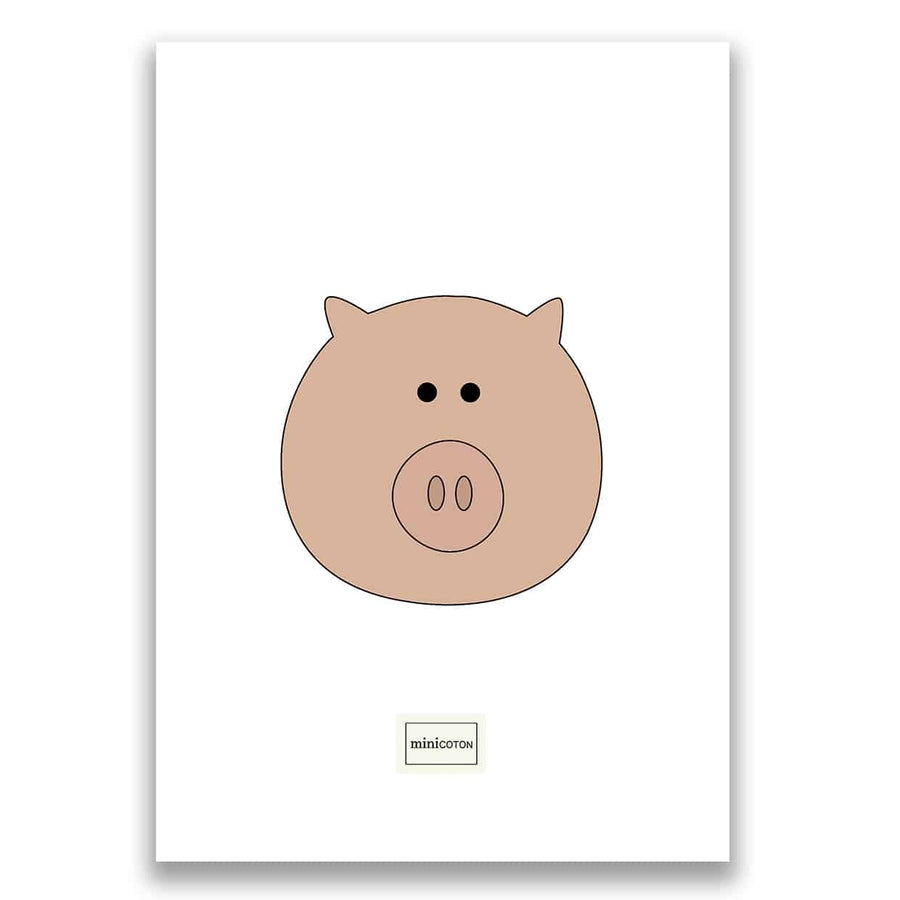 Lámina Pig - Minicoton