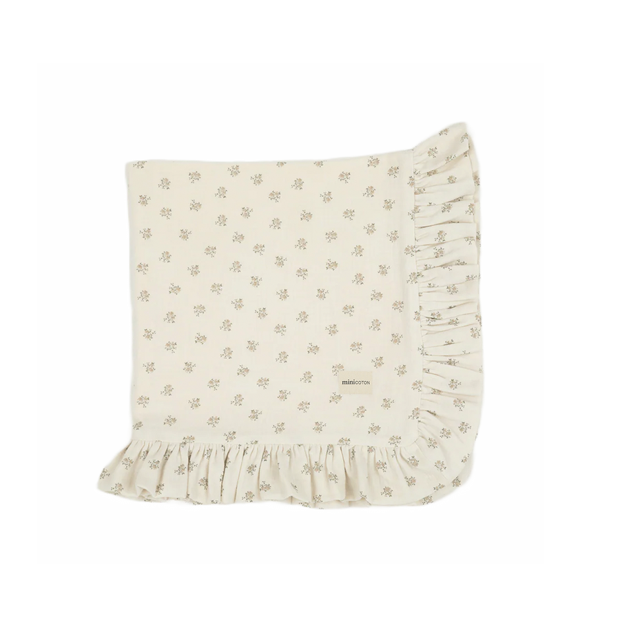 Musselin/Decke Blossom Rose