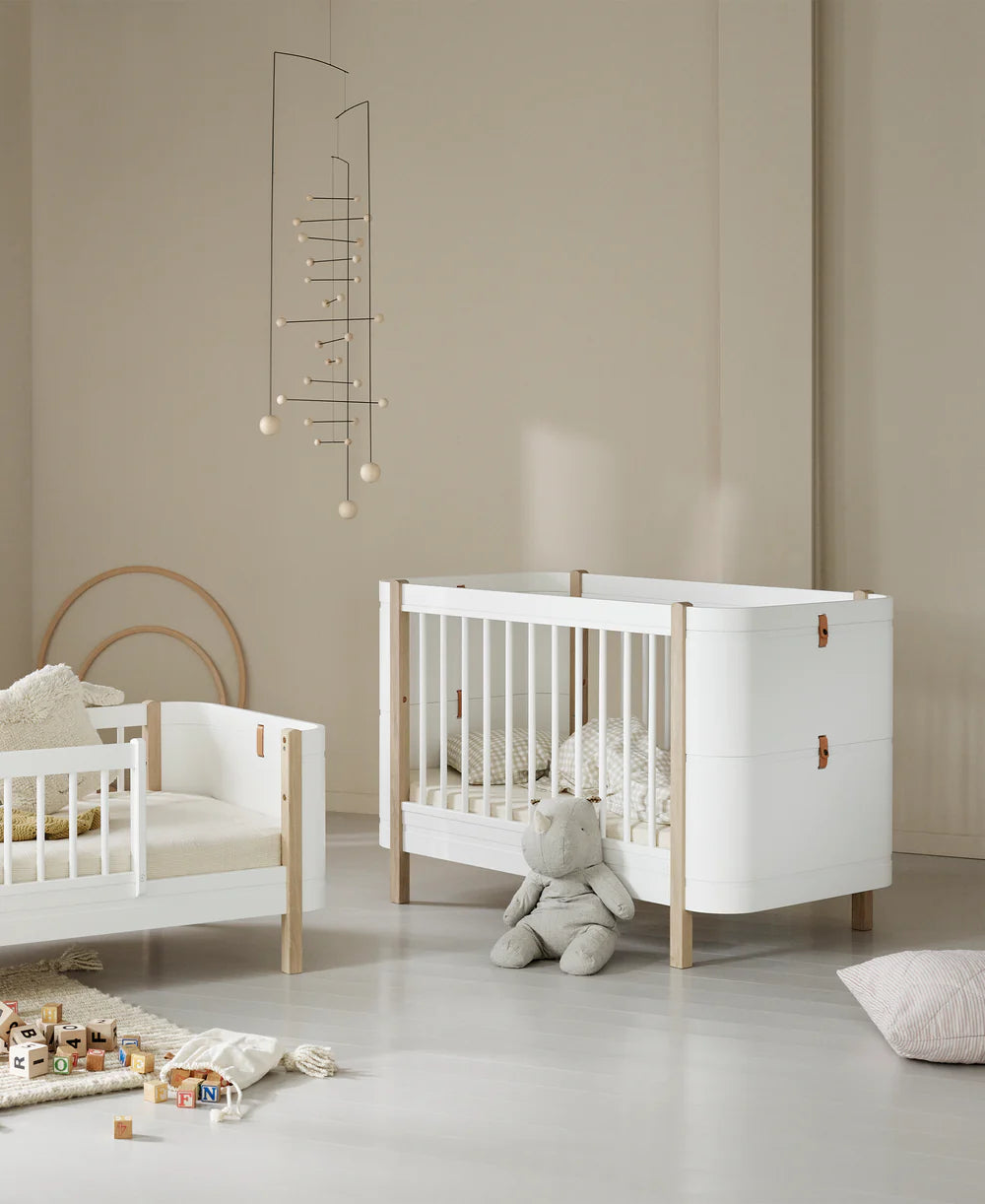 Oliver Furniture Wood Mini+ cot bed incl. junior kit