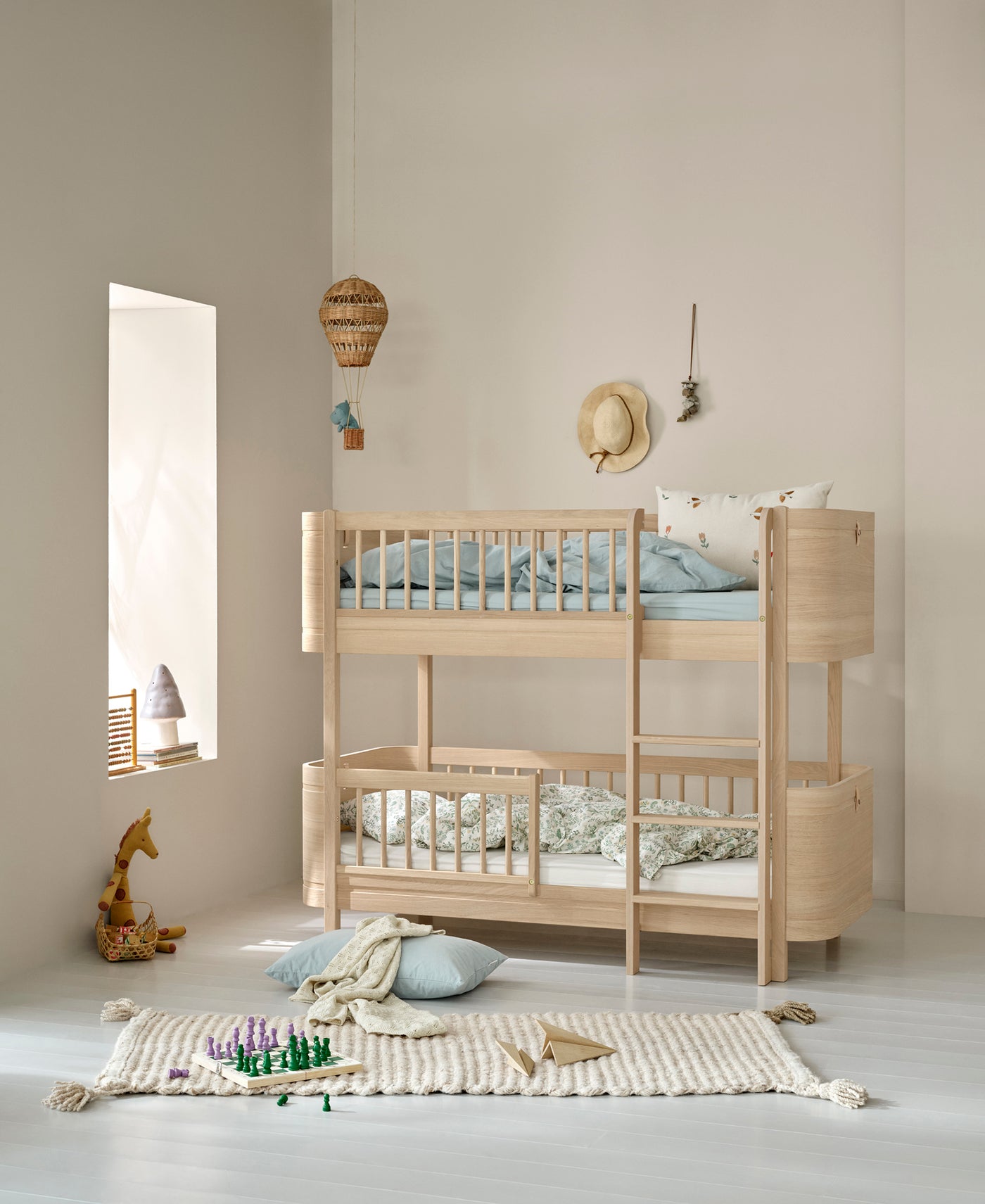 Cama Beliche Baixa Wood Mini+ Oliver Furniture