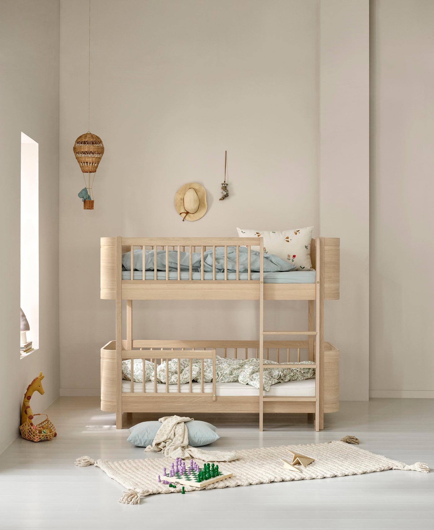 Cama Beliche Baixa Wood Mini+ Oliver Furniture