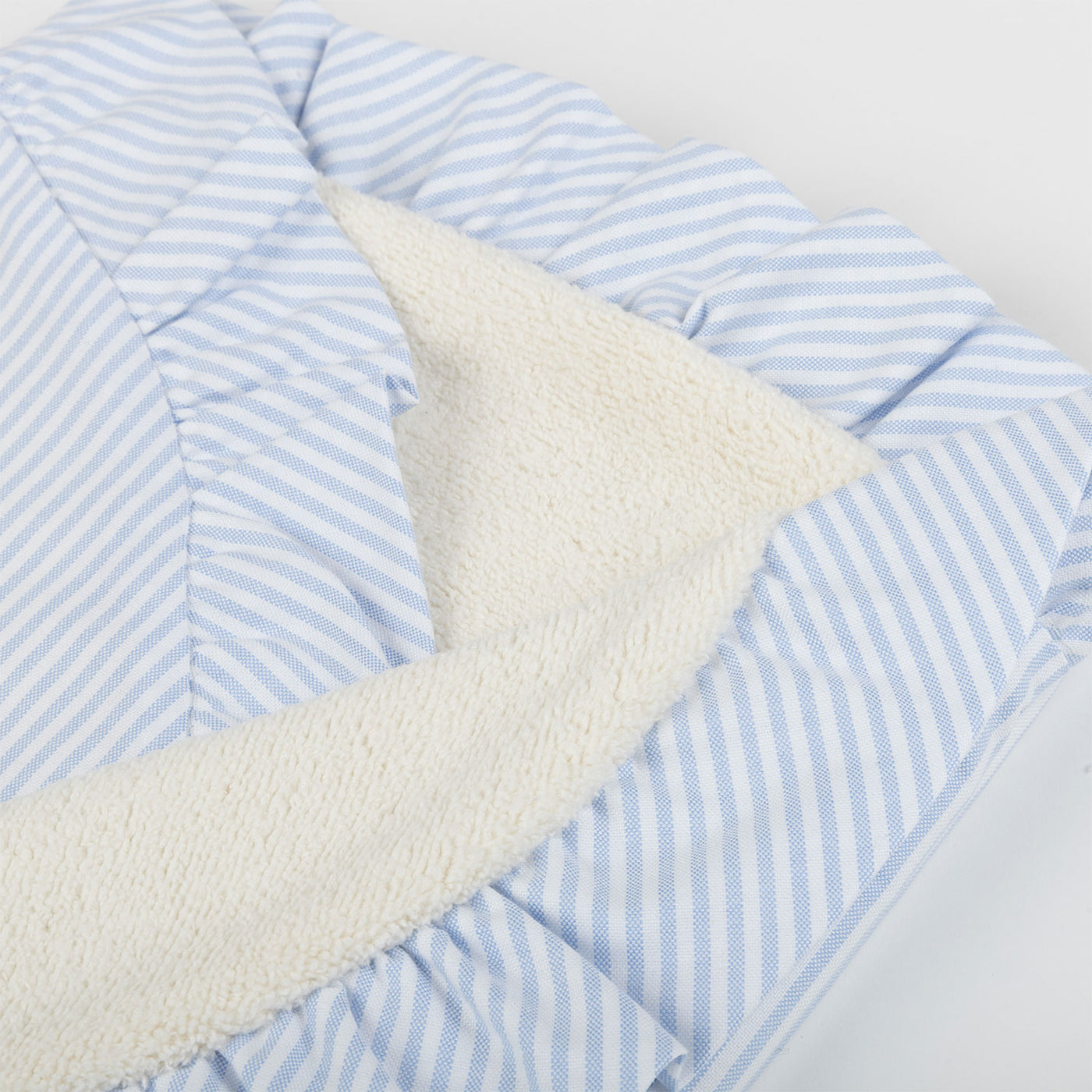 Swaddling Blanket Oxford Blue Stripes