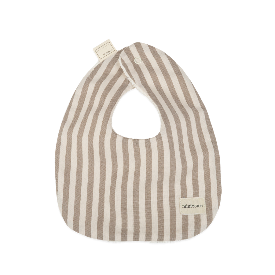 Babero Beige Stripes
