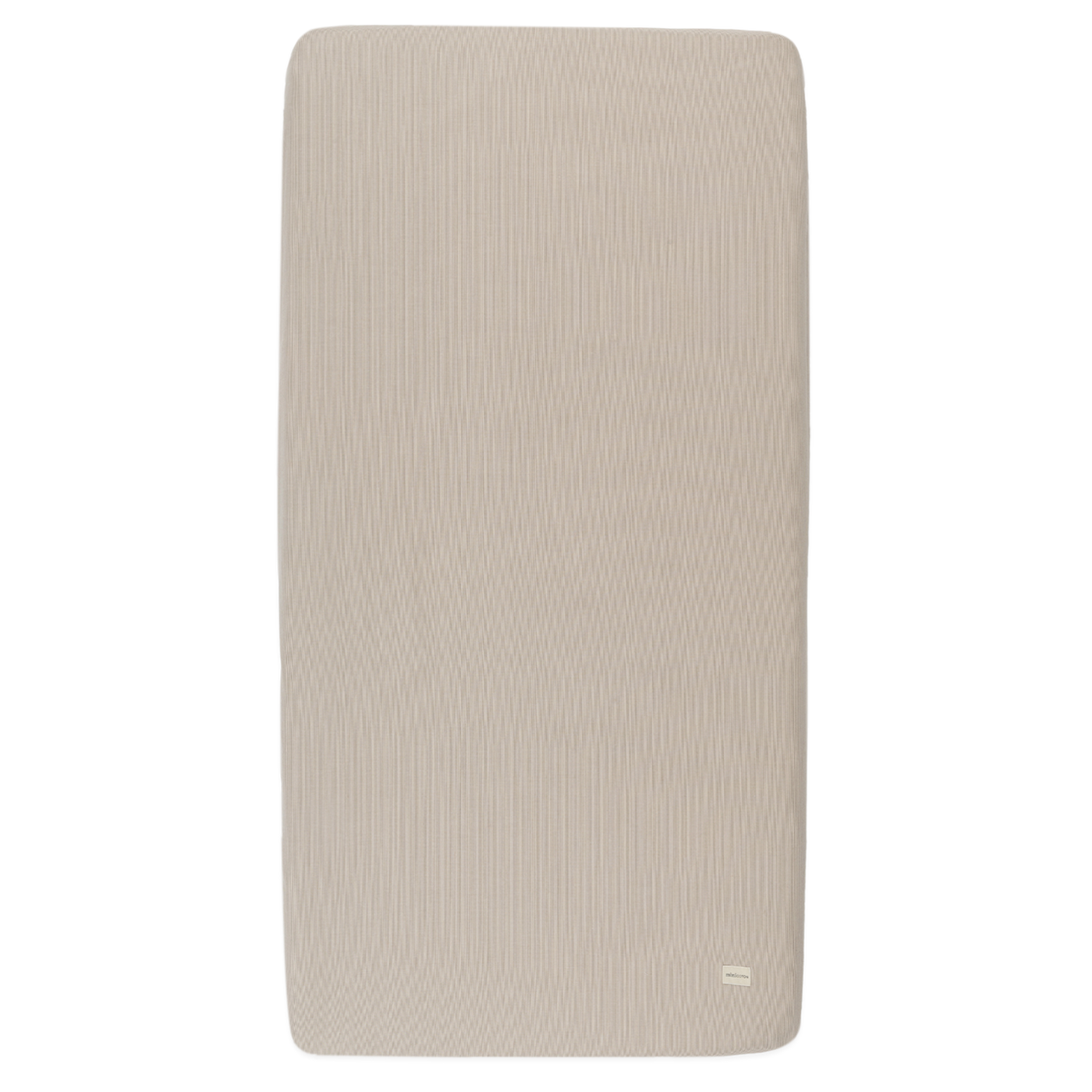 Fitted Sheet Cot 120x60 cm Beige Stripes