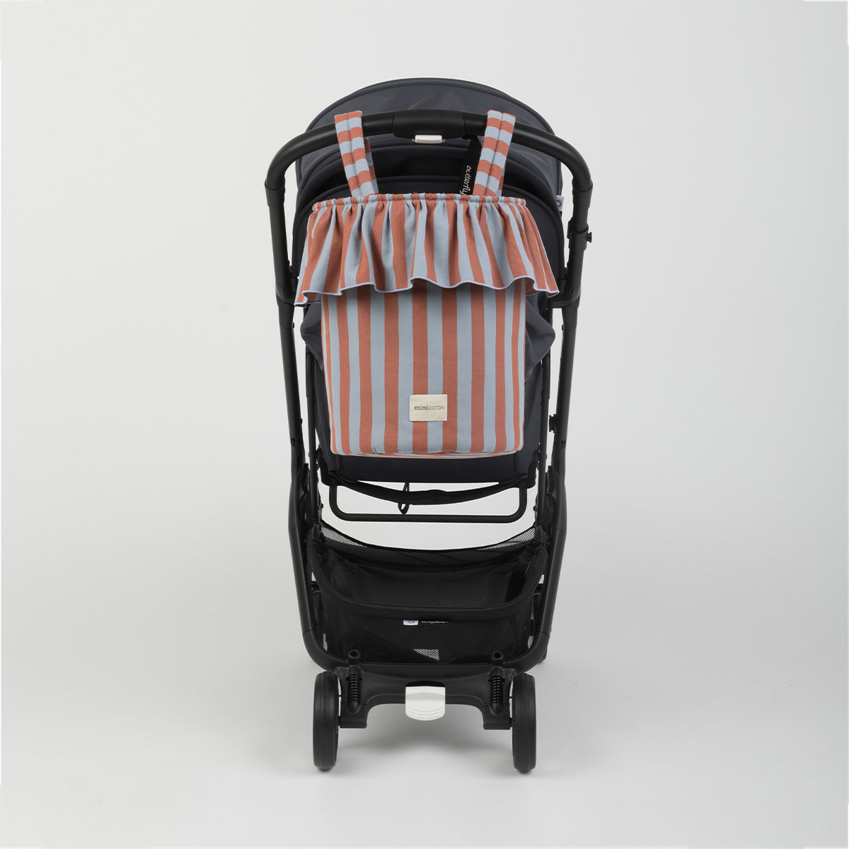 Basket Rayas - Red + Blue