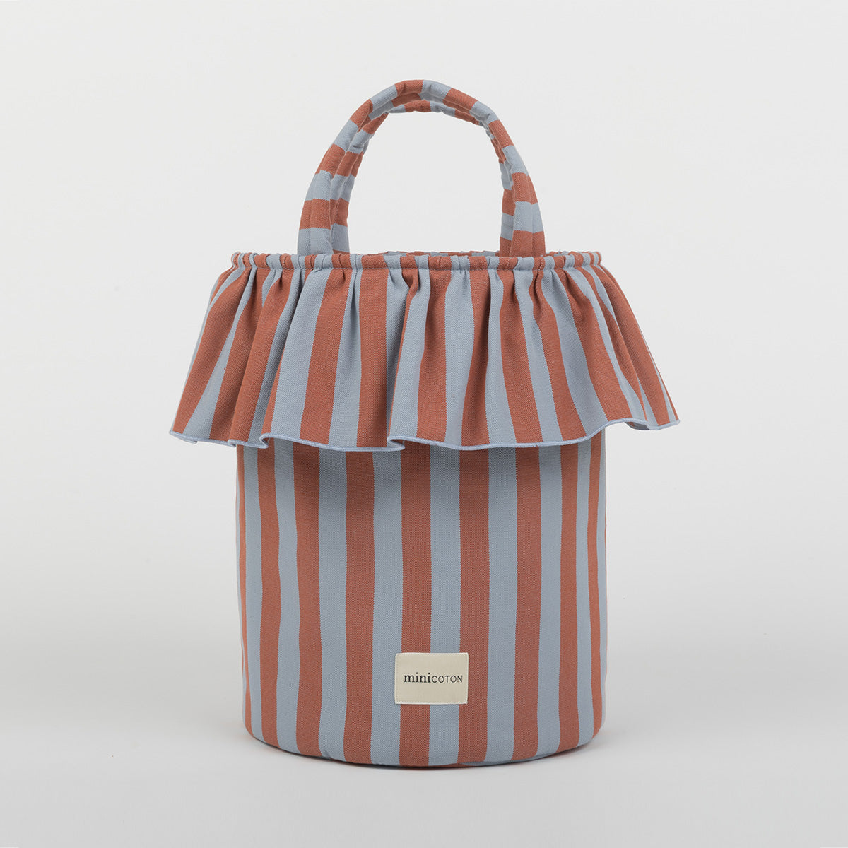 Basket Rayas - Red + Blue