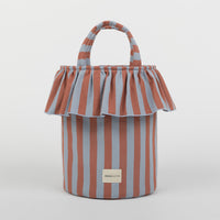 Basket Rayas - Red + Blue
