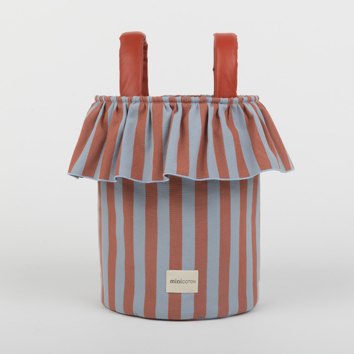 Basket Rayas - Red + Blue