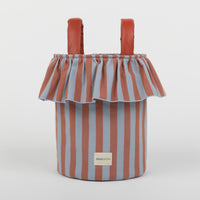 Basket Rayas - Red + Blue