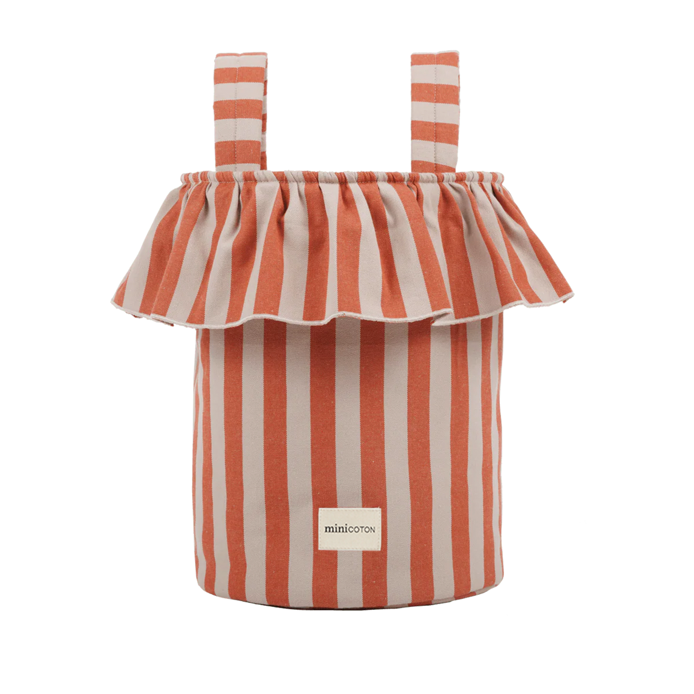 Basket Rayas - Rose + Red
