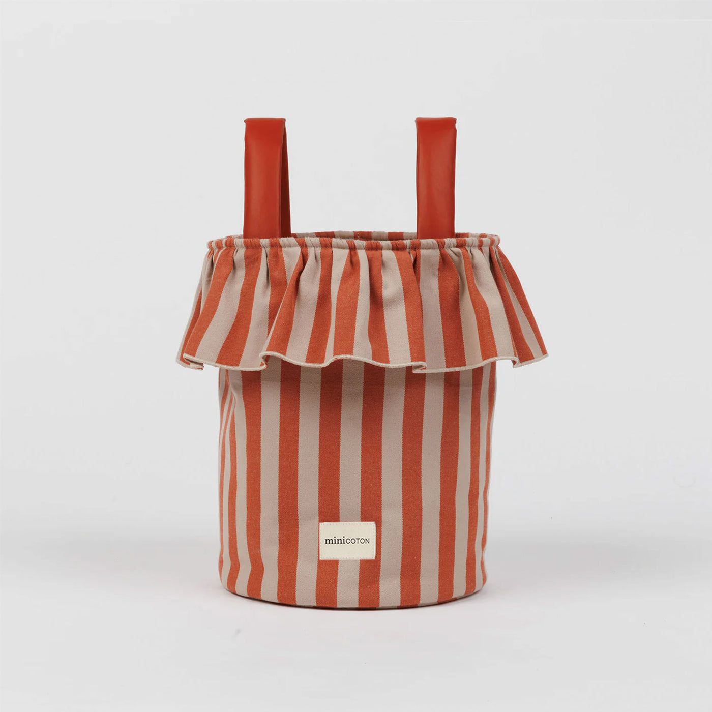 Basket Rayas - Rose + Red