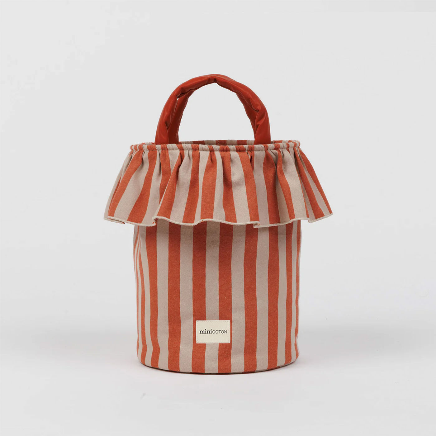 Basket Rayas - Rose + Red