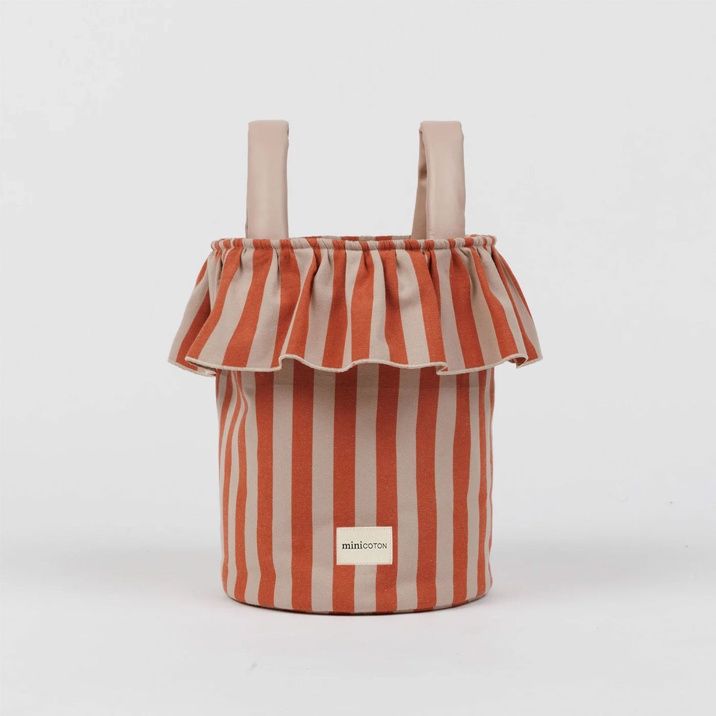 Basket Rayas - Rose + Red