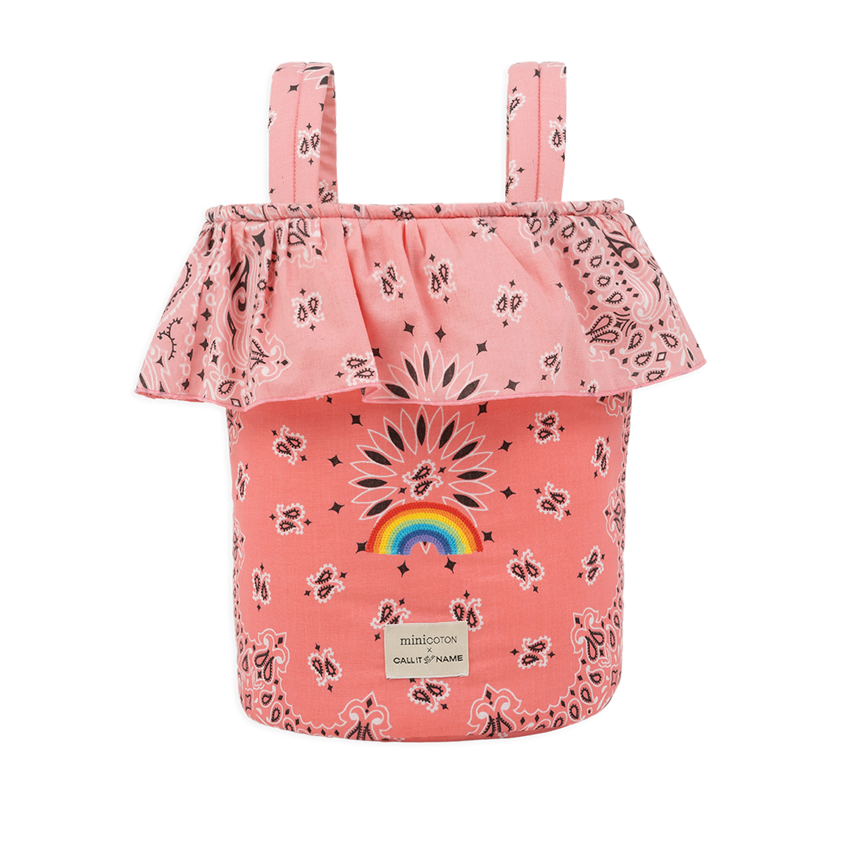 Basket - Strawberry / Pale Pink