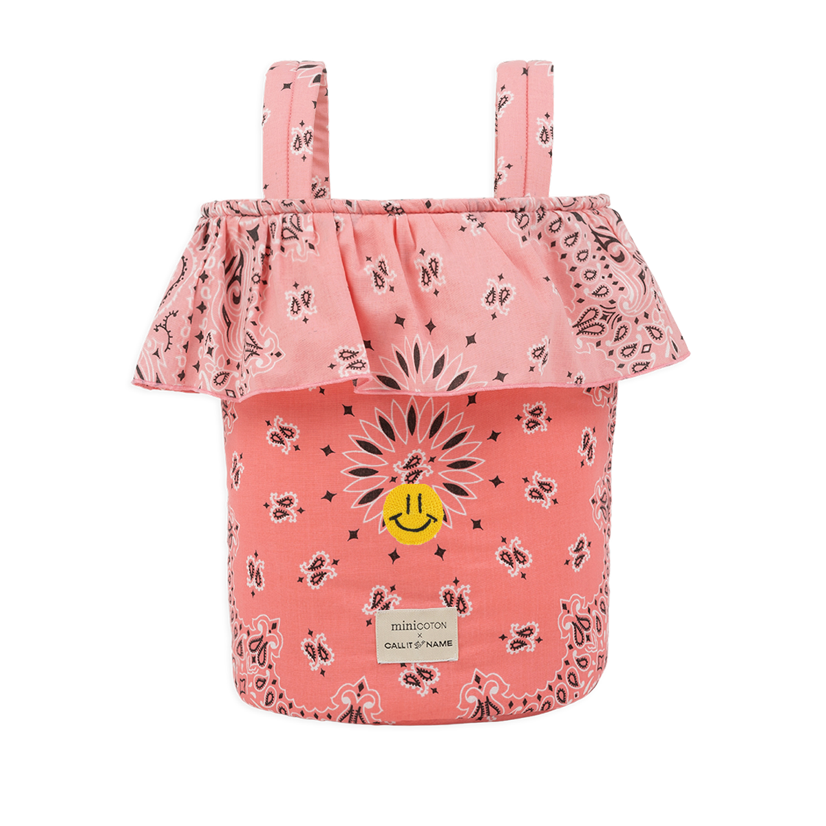 Basket - Strawberry / Pale Pink