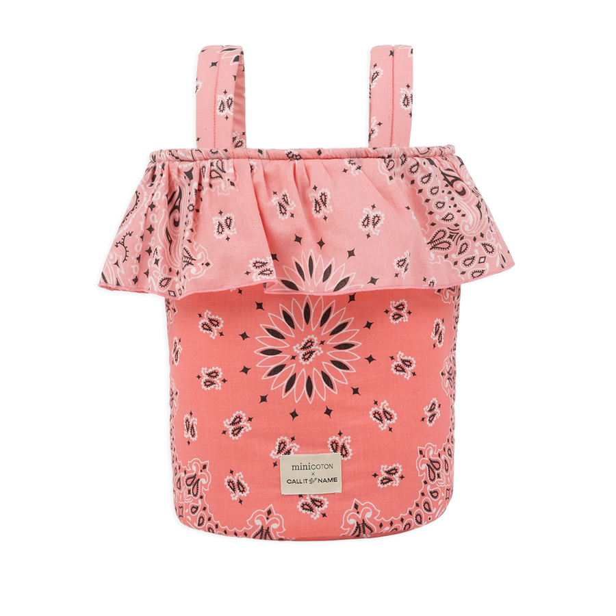 Basket - Strawberry / Pale Pink