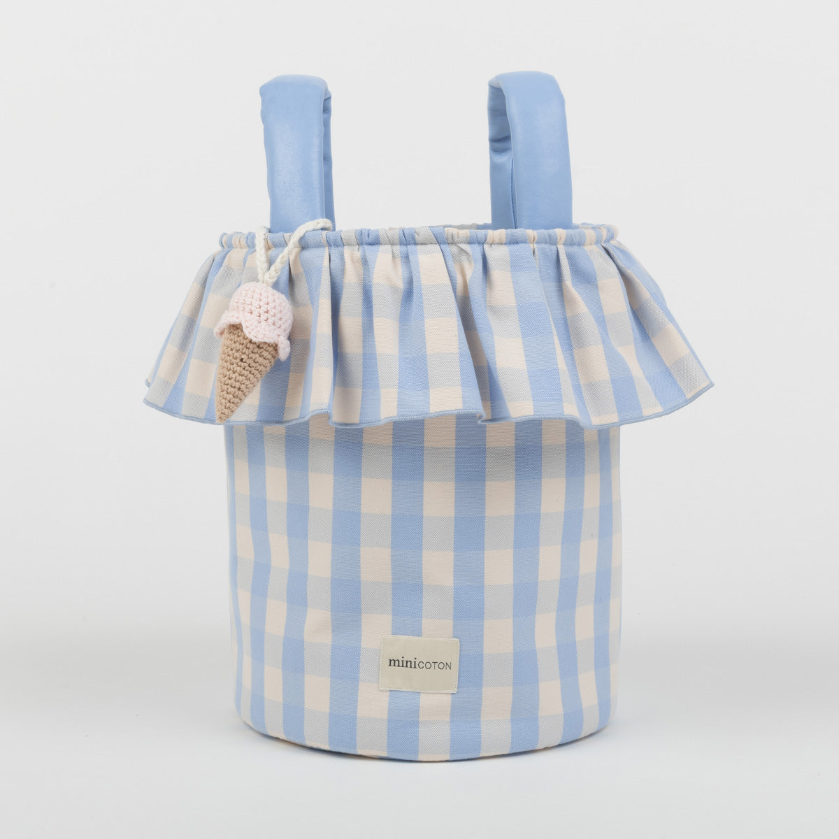 Basket Vichy - Ice + Powder