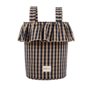 Basket Vichy - Navy + Caramel - PRE ORDER