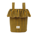 Basket Vichy - Olive + Gold