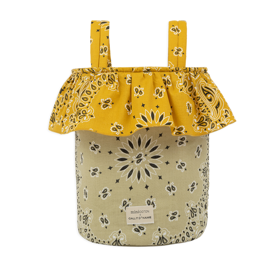 Basket - Beige / Moutarde
