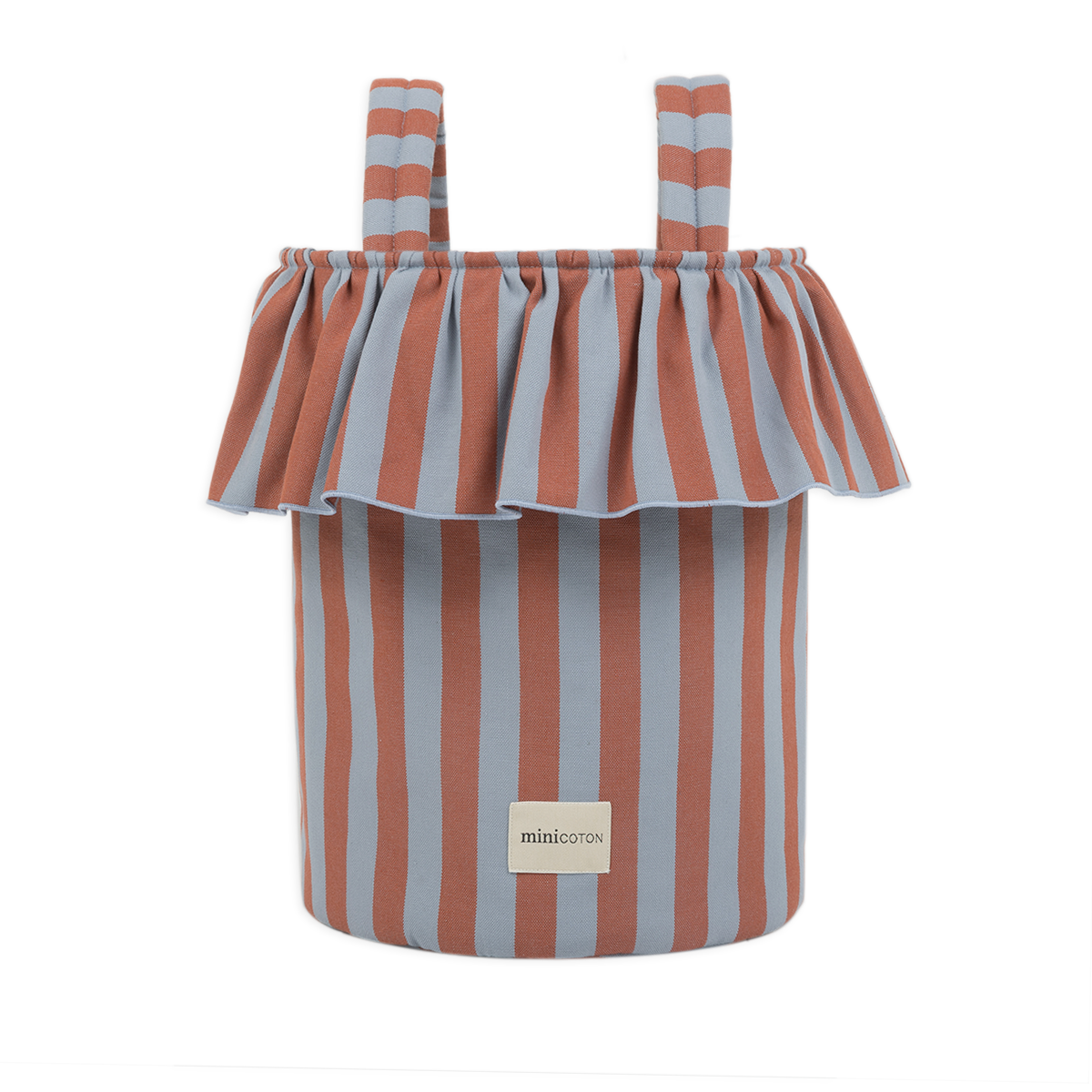 Basket Rayas - Red + Blue